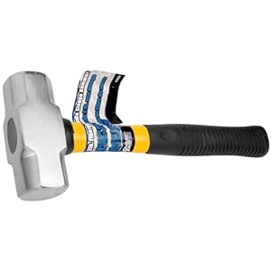 Performance Tool 1935 2lb Fiberglass Handle Sledge Hammer , Black