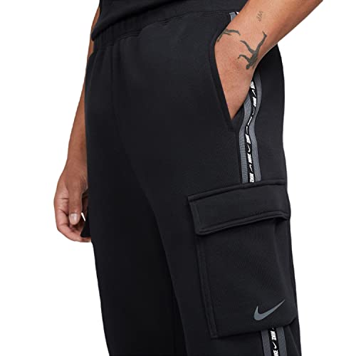 Nike M NSW Repeat FLC Cargo Pant BB molleton doux et bandes logo