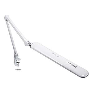 Neatfi Elite HD XL LED-Schreibtischlampe mit Klemme