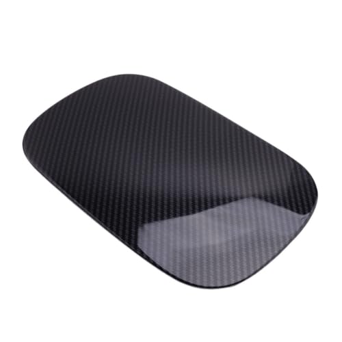 Tapa de depósito en fibra de carbono genuina para Jeep Grand Cherokee 11-20