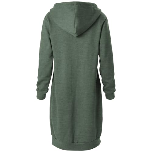 Image of GIVON Basic Lightweight Zip-Up Hoodie Long Sleeve Thin Jacket for Women with Plus Size
