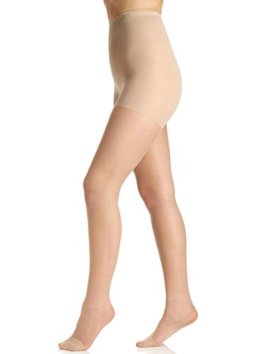 Berkshire Women's Silky Extra Wear Sheer Control Top Pantyhose 4428