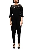 s.Oliver Damen 14.911.85.5451 Jumpsuit, Schwarz (Black 9999), (Herstellergröße: 44)