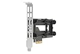 3 Jahre Herstellergarantie ICY DOCK EZConvert EX MB987M2P-B nimmt eine M.2 NVMe PCIe SSD bis 110mm Länge in einem PCIe 3.0 x4 Slot auf - inkl Slotblech schwarz