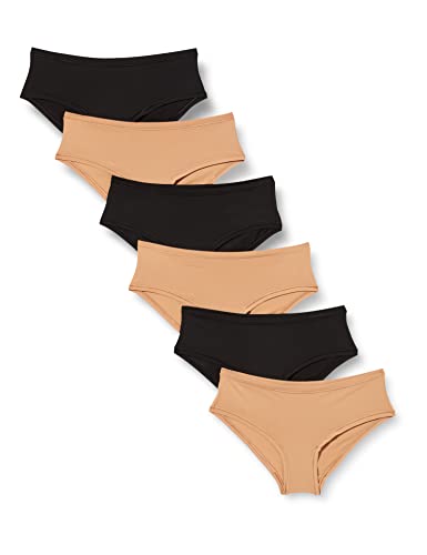 Image of Amazon Essentials Women's Breathable Microfibre Seamless Panties (Available in Plus Size), Pack of 6