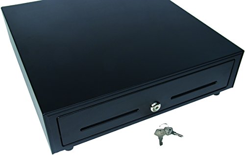Star Micronics Cd3-1616 5 Bill / 8 Coin Value Series Cash Drawer With 2 Media Slots And Included Cable (16" X 16") - Black #TOP3