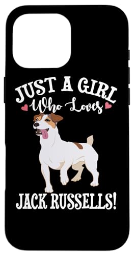 Womens Just A Girl Who Loves Jack Russell Terriers Lover �X�}�z�P�[�X iPhone 16 Pro Max �p