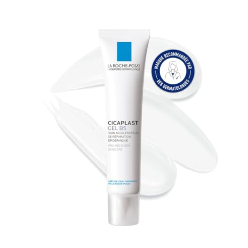 La Roche-Posay - Cicaplast - Gel cicatrisant - Soin Visage Post-Points de Suture, Peeling et Laser - Apaise, Protège et Répare - Enrichi en Beurre de...