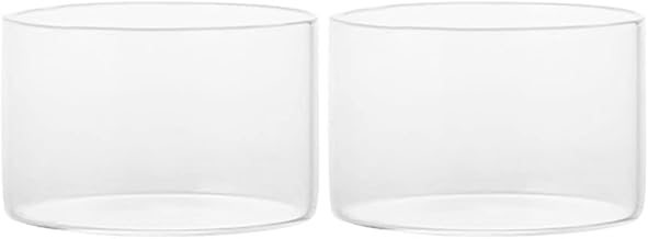 iplusmile 2 Pçs Taças De Sobremesa De Vidro Taças De Sorvete Copos De Sobremesa Transparentes Copos De Aperitivo Servindo Tigelas Parfait Copos Copos Para Mousse Coquetéis Aperitivos De
