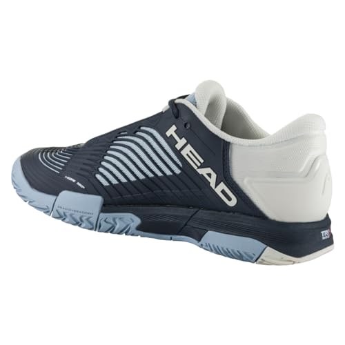 HEAD Tênis feminino Revolt Pro 4.5 azul escuro e azul claro, Blueberry/azul claro, 35
