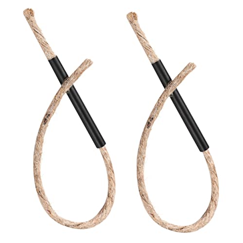 Kisangel 3sets Rope Lighter for Campfire Camping Hiking Fire Starter Wick 2pcs*3