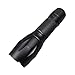 LETION UV Flashlight, LED UV Torch 2 in 1 UV Black Light with 500LM Highlight & 4 Mode & Waterproof IPX 4 for Pet Clothing Food Fungus Detection/Night Fishing/Travel