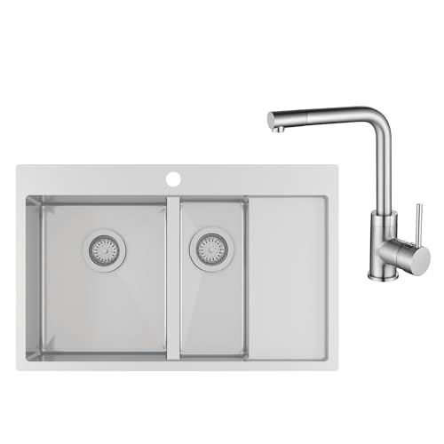 Gurari LUN151N-L Spülbecken-Set 1,5 Becken