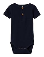 NAME IT Baby - Jungen Nbmkab Ss Body Noos, Dark Sapphire, 86