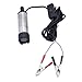 YUCHENSHLP 12v 38mm Car DC Multifunctional Electric Oil Pump, Diesel Fuel Transfer Pump with Filter,Submersible Water Pump, Submersible Camping Fishing Pump Mini Portable
