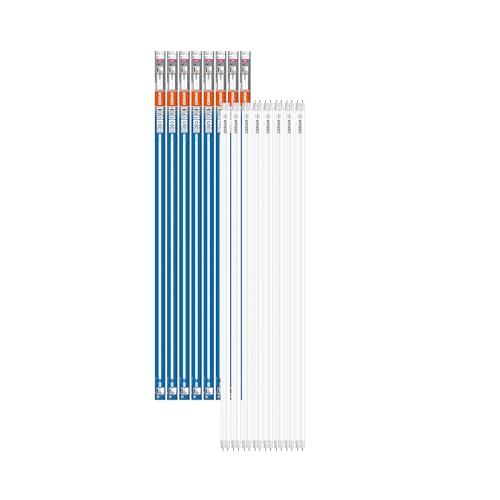 OSRAM Kosteneffiziente LED-Röhren für elektromagnetische Vorschaltgeräte, 15 W, G13, Tube, double-ended, 6500 K, Matt, Kaltes Tageslicht, 8-er Pack, Tageslichtweiß