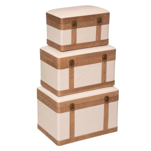 Atmosphera - Set de 3 malles Norah - lin