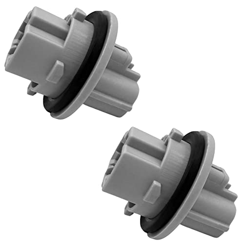 Jsorum 2 Pcs Front Turn Signal Light Bulb Plug Socket, Socket Plug Front Turn Signal Light Bulb Socket Compatible With Toyota Tundra, Tacoma, Sequoia, 4Runner, Venza, Replacement Oem 90075-60060 #TOP5