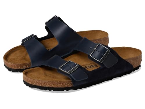 Birkenstock Sandalias Arizona para hombre, midnight, 44 EU