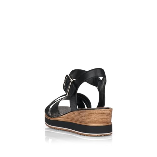 Remonte Women's D6454 Wedge Sandals3