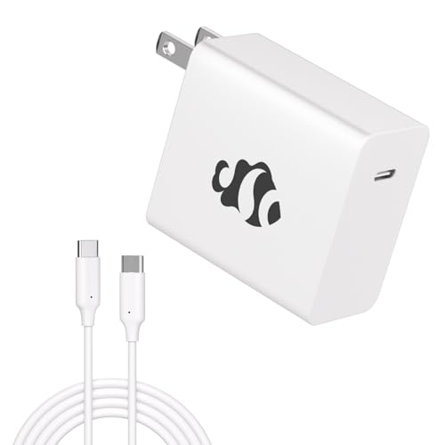 NIMO Mac Book Pro Charger-100W GaN USB C Charger Fast Charger Compatible with MacBook pro/Air, NIMO Laptops, Samsung Galaxy, iPad Pro and More, Includes 6.6FT USB C Cable