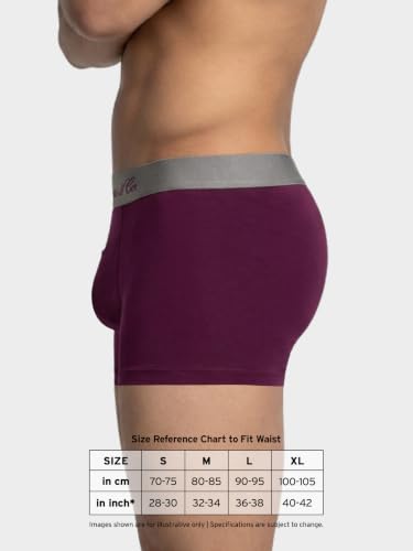 Image of Levi's Cotton Elite Trunk | Premium Men's Trunk Underwear | 4-Way Stretch | Outer Elastic Waistband | H-Pocket | Style 072 | Pack of 1