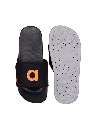Image of AADI Men's Synthetic Leather Daily Casual Sliders /Flip Flop & Slippers