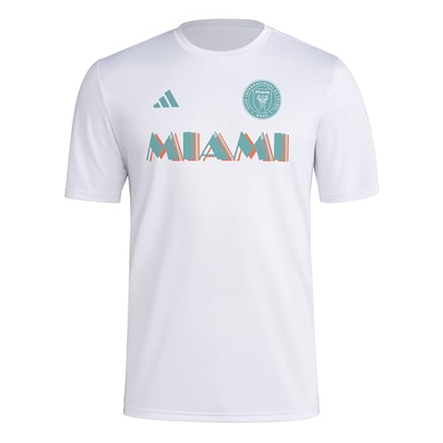 Maglietta da calcio da uomo per fan dell'Inter Miami CF