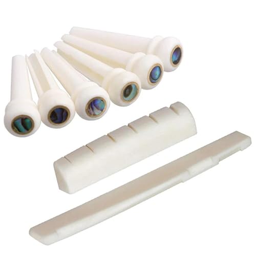 Sillet de guitare usé éliminez les grésillements avec ce jeu en os