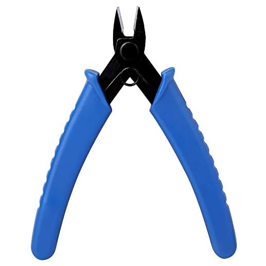 Wire Cutters, XOOL Precison Mini Flush Cutters with an Opening Spring, Ideal for Ultra-fine Cutting Needs for Electronics,Model,Jewelry,Model Kits
