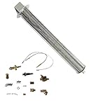 KIT GAS COMPLETO PER MACCHINA MACCHINE DA CAFFÈ COMPRESO BRUCIATORE TUBOLARE D.40MM 2 GRUPPO 305/12 POLI - WEGA Articolo chisko it: 0E666 -1D69988