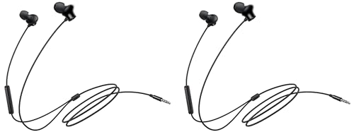 Image of OnePlus Nord Wired Earphones with mic, 3.5mm Audio Jack, Enhanced bass with 9.2mm Dynamic Drivers, in-Ear Wired Earphone - Black@INR 599 with Bank Offer (Pack of 2)