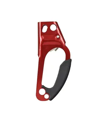KARAM Heavy-Duty Rope Clamp for Climbing, Camping & Outdoor Activities | Anti-Slip & Quick-Lock Design | Compatible with 10-12mm Ropes for Left Hand Use | CE Certified | PN402(L)