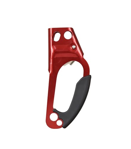 Image of KARAM Heavy-Duty Rope Clamp for Climbing, Camping & Outdoor Activities | Anti-Slip & Quick-Lock Design | Compatible with 10-12mm Ropes for Left Hand Use | CE Certified | PN402(L)