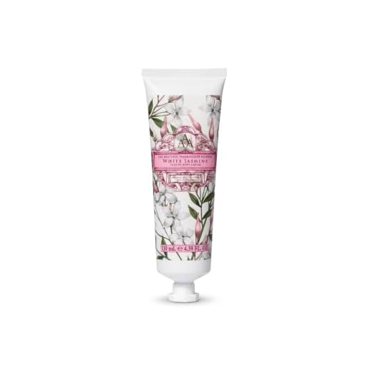AAA Floral - Luxury Body Cream - White Jasmine - Enriched with Shea Butter - 130 ml / 4.4 fl oz