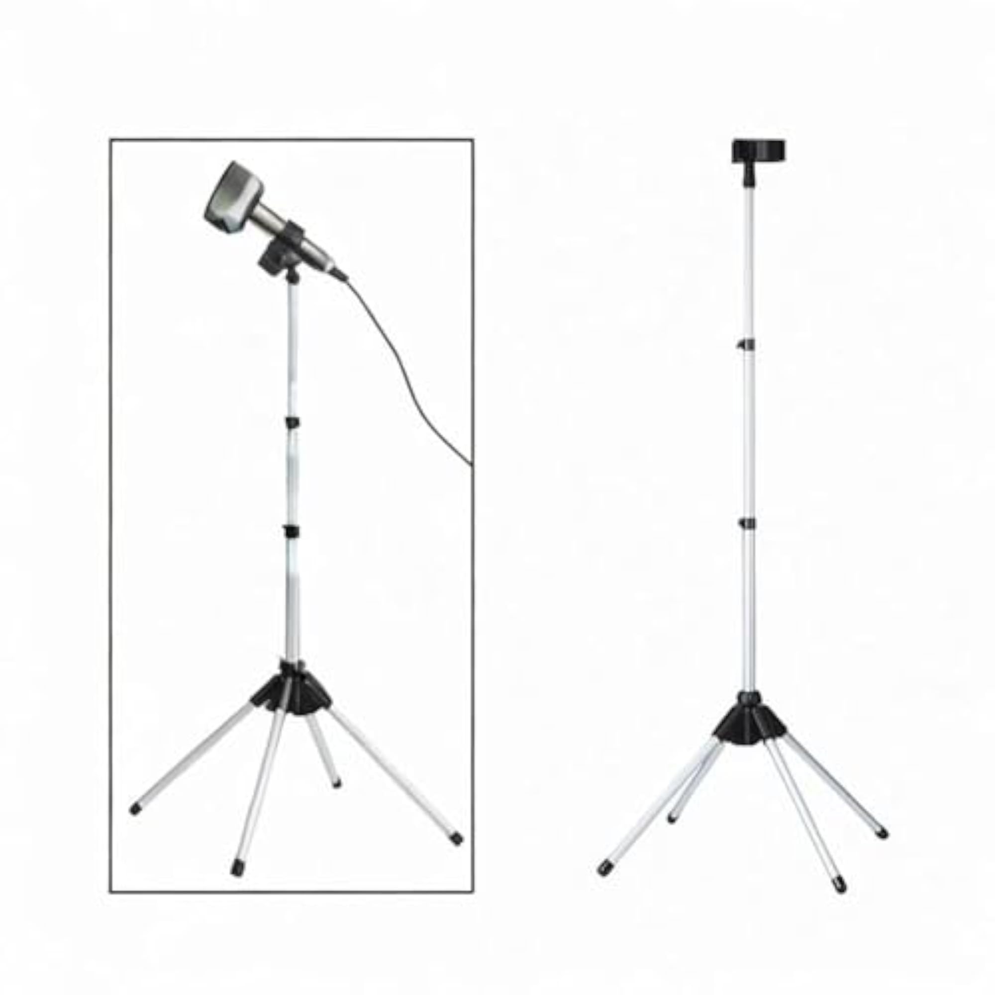Adjustable Length Hair Dryer Stand, Heavy Duty