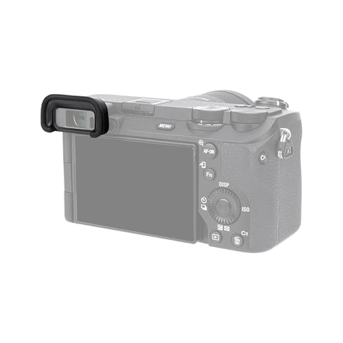 JJC Oculaire en silicone souple pour Sony Alpha A6700 ILCE-6700 Appareil photo sans miroir APS-C - Remplace le Sony FDA-EP20