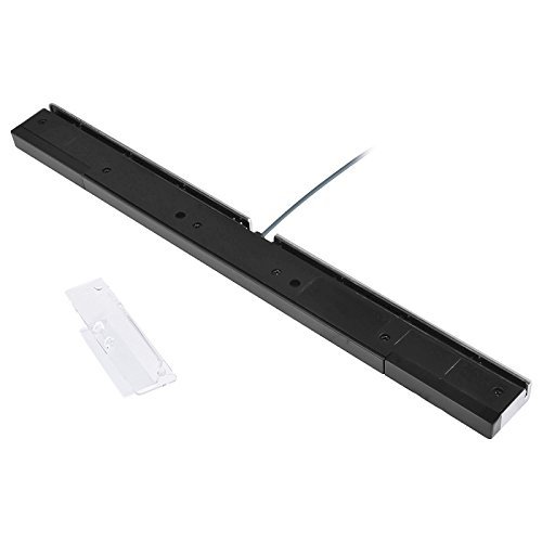 Wired Remote Sensor Bar Infrared Ray Inductor Compatible with Nintendo Wii Controller