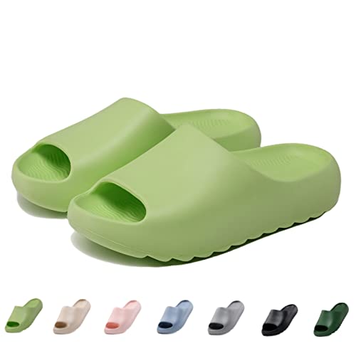Image of Kids Cloud Slides for Boys & Girls, Super Soft & Comfy Beach Pool Slippers, Non-Slip Waterproof Shower Sandals for Toddlers & Kids