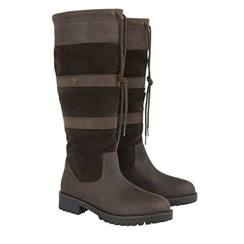 Cabotswood Womens Amberley 2 Regular Calf Fit Country Boot Waterproof and Breathable Oak/Chocolate Equestrian 3 UK