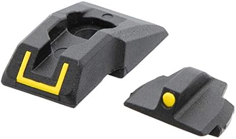 Ruger Security-9 Sight Set Black/Yellow Front Black/Yellow Rear, 90649