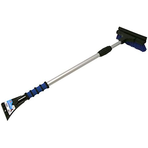 Mallory USA 581-E Mallory USA Telescoping Sport Utility Snow Broom with 8" Head (Colors may vary) Cover