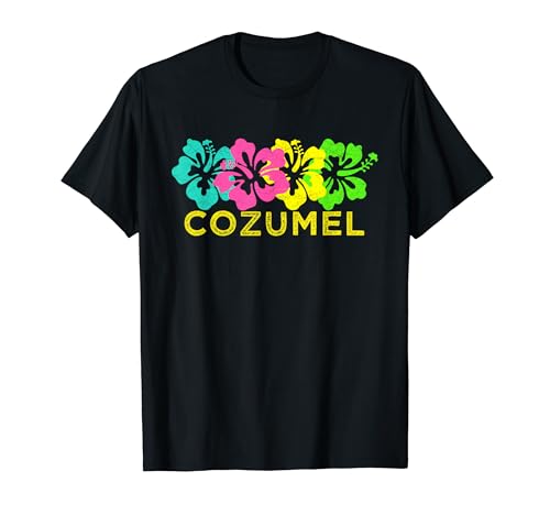 Cozumel Tropical Beach T-Shirt for Men, Women, Kids