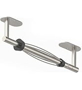 BATHDANCE Paper Towel Holder Under Cabinet, Single Hand Operable Roll Holder with Damping Effect,...