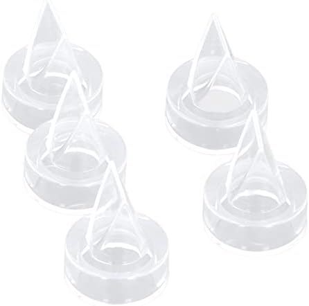 Lot 10 Valves Bec Canard Et Diaphragmes Pour Tire-Lait M5 - Silicone Alimentaire Anti-Rebond - Lavable