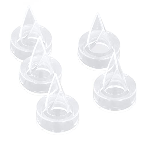 VGEBY Válvula de Pico de Pato de 5 Piezas, Kit de Reemplazo de Válvula de Bomba de bebé de Silicona de Grado Alimenticio para Accesorios de Madre y bebé