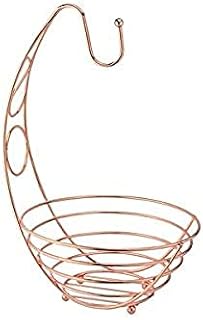 Apollo Housewares Banana Tree Fruit Bowl, Copper, Copper, 24 x 24 x 42 cm