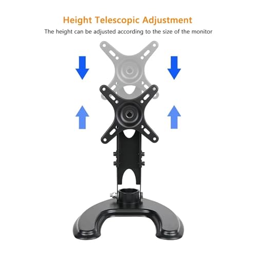Support de moniteur réglable télescopique et pliable pour écran PC - 3