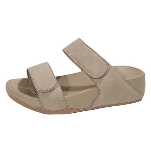 Sandales sabot femme pour piscine et plage avec semelle d'acupression légère
