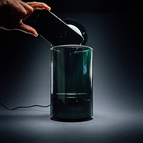 SCHWAIGER 661989 Ozon Sterilisator Desinfektionsgerät Ladegerät Bakterienentferner Virenentferner mit LED Beleuchtung Touchpad für Smartphone Schlüssel Geldbörse Brille